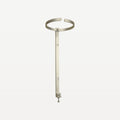Bar Professional Rundes Wandflaschenregal Edelstahl