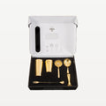 Bar Professional Set à cocktails Speakeasy doré, coffret cadeau