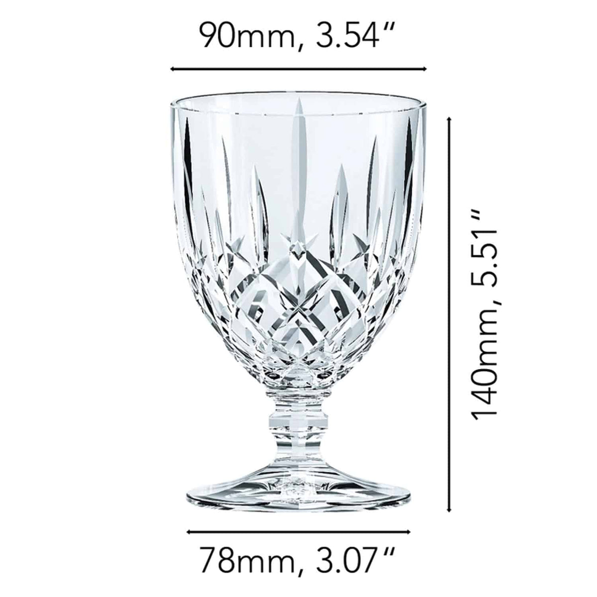 Nachtmann Noblesse Goblet 35 Cl Hoog - 12 Stuks - Glazen.nl