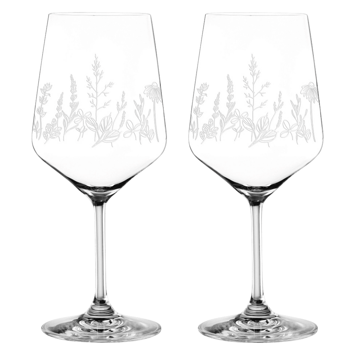 Nachtmann Tattoo Gin Tonic Glas 63 Cl Botanical Wit - 2 Stuks - Glazen.nl