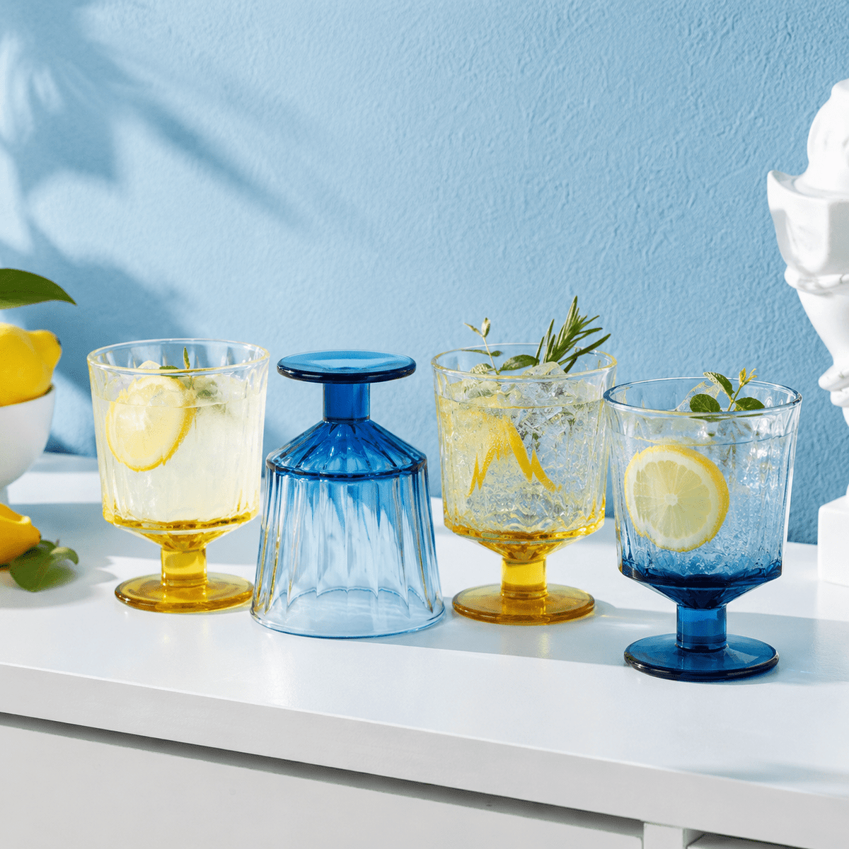 La Rochere Wijnglas 2x2 Kleuren 26 Cl - 4 Stuks - Glazen.nl