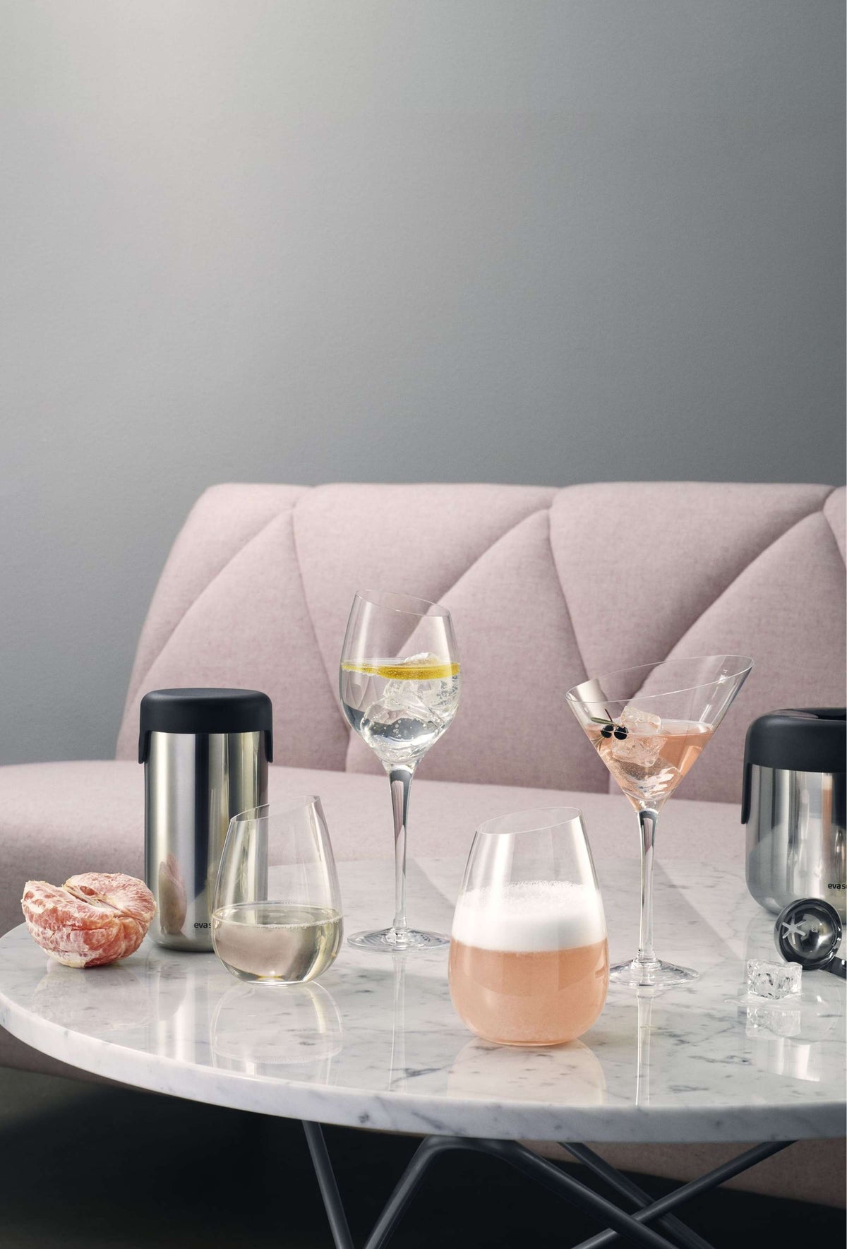 Eva Solo Wasserglas mit schrägem Rand 38 Cl