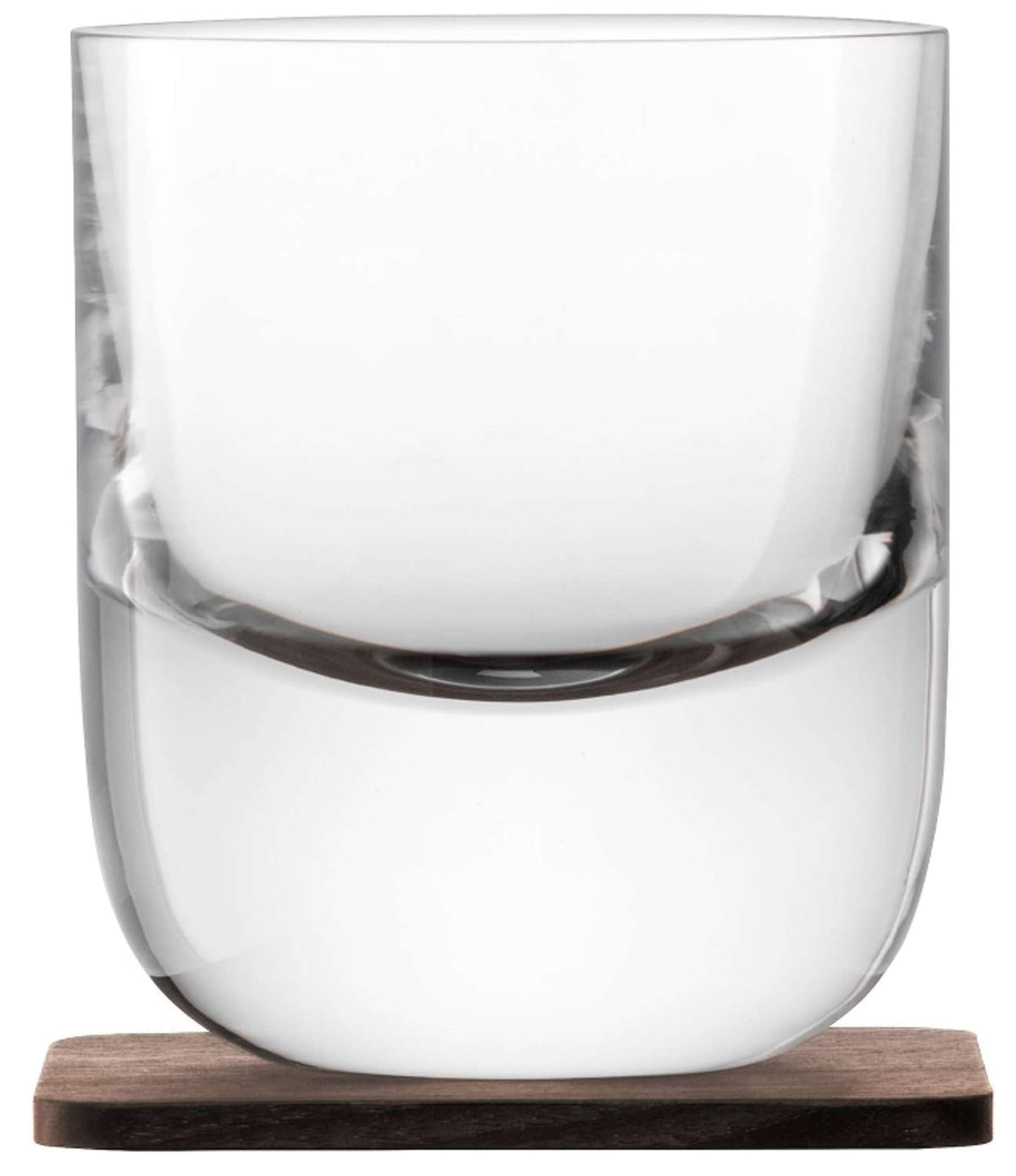 L.S.A. Whisky Tumbler 27 Cl mit Untersetzer - 2 Stück