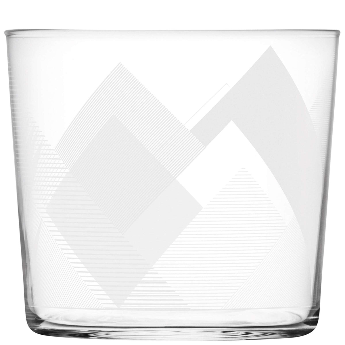 L.S.A. verre tumbler Peaks 31 Cl blanc - 4 pièces