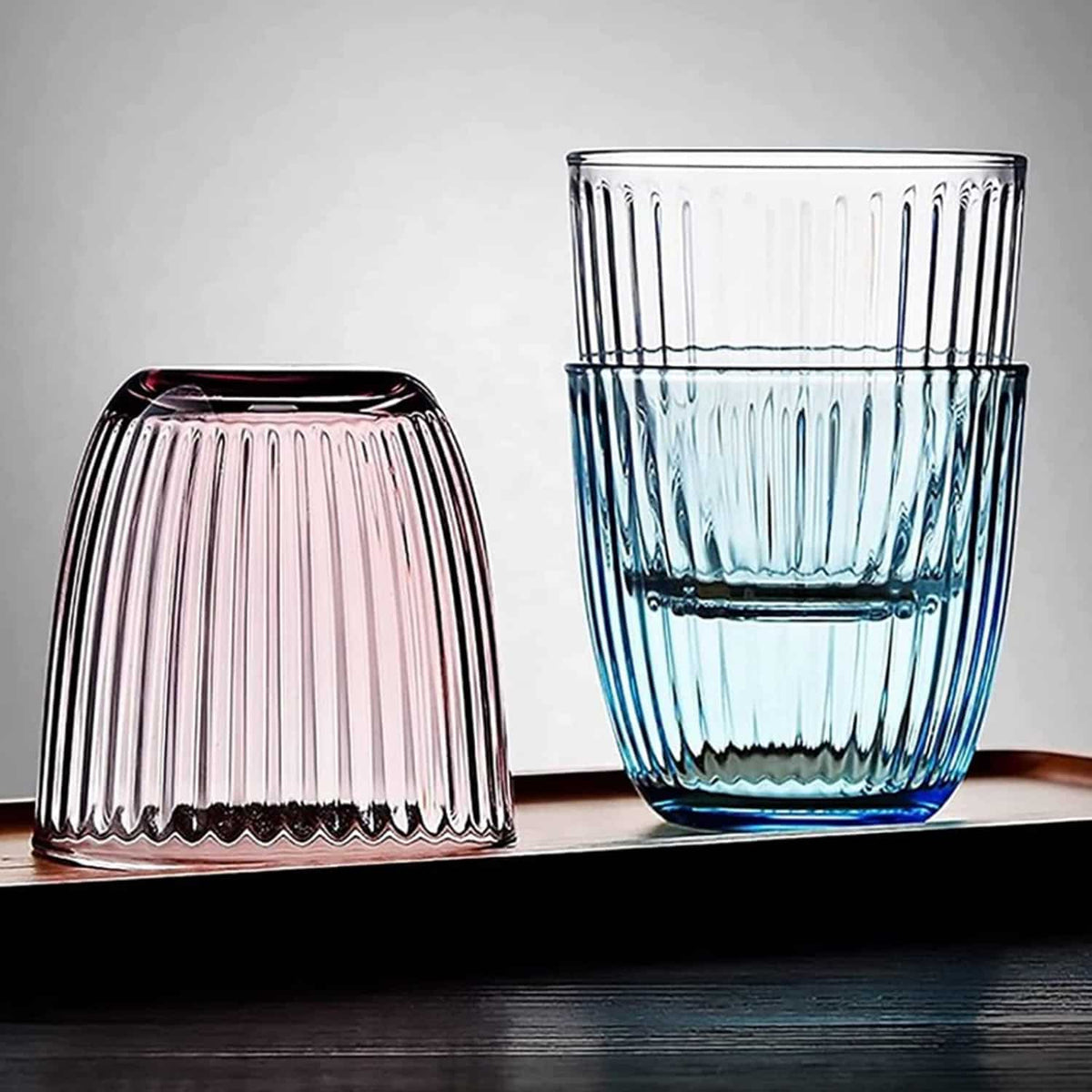Bormioli Rocco Line Tumbler 29 Cl Blauw - 6 Stuks - Glazen.nl