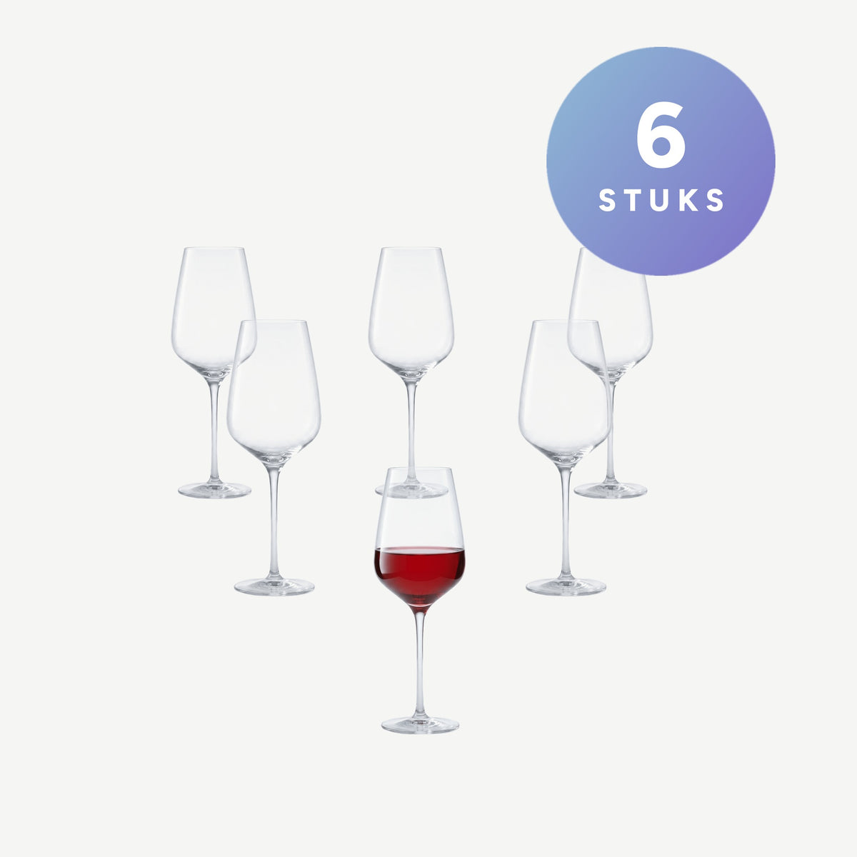 Set van 6 stuks Chef & Sommelier Sublym Wijnglas 55 Cl