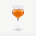 Luigi Bormioli Roma 1960 Ginglas Old Tom 80 Cl Orangefarbenes Pack – 6 Stück