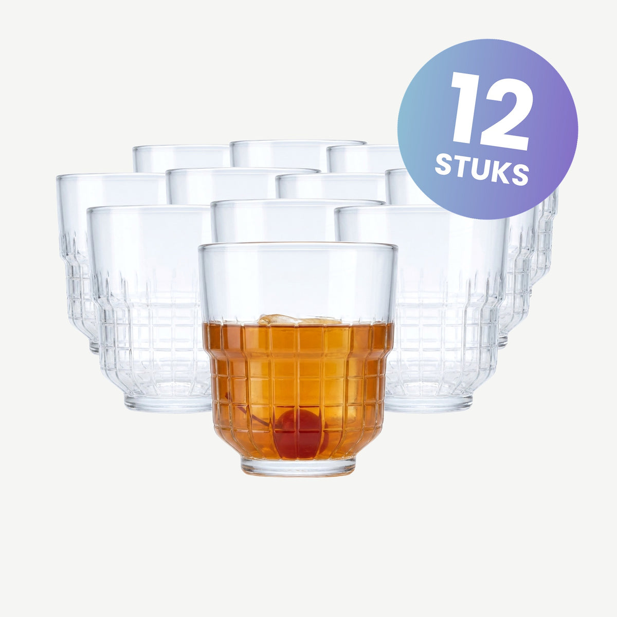Onis Tarq Tumbler 26 Cl - set van 12 glazen