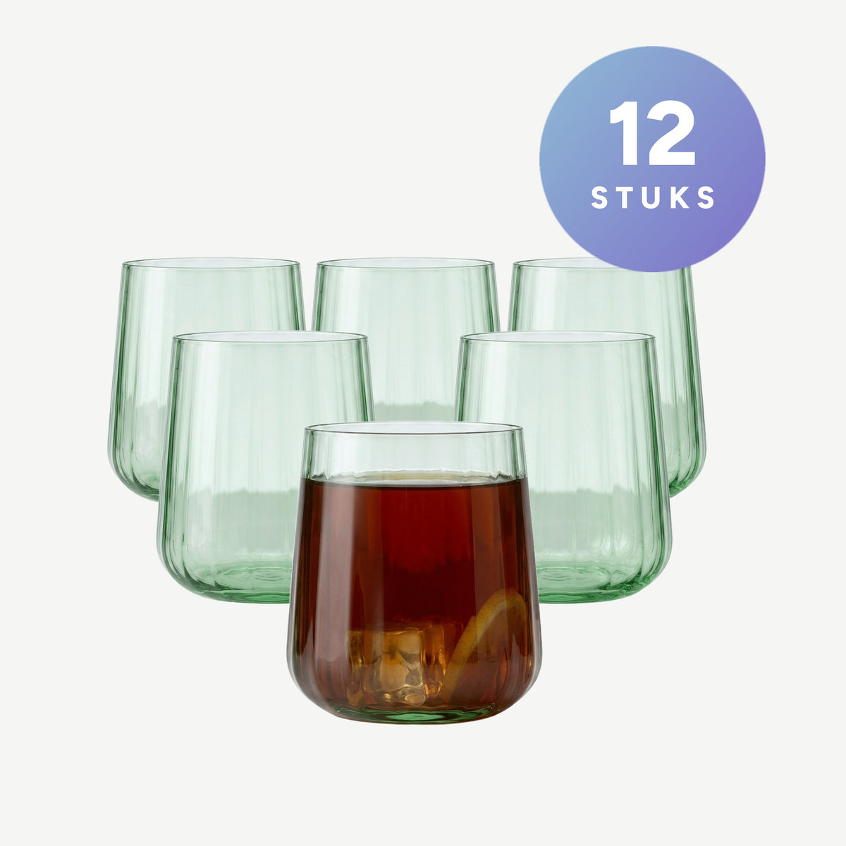 Set van 12 stuks Spiegelau Lifestyle Tumbler 34 Cl Groen